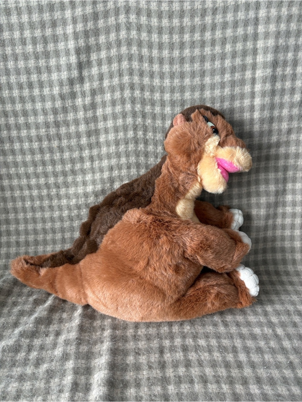 VINTAGE 1988 GUND LAND BEFORE TIME LITTLE FOOT PLUSH 16"